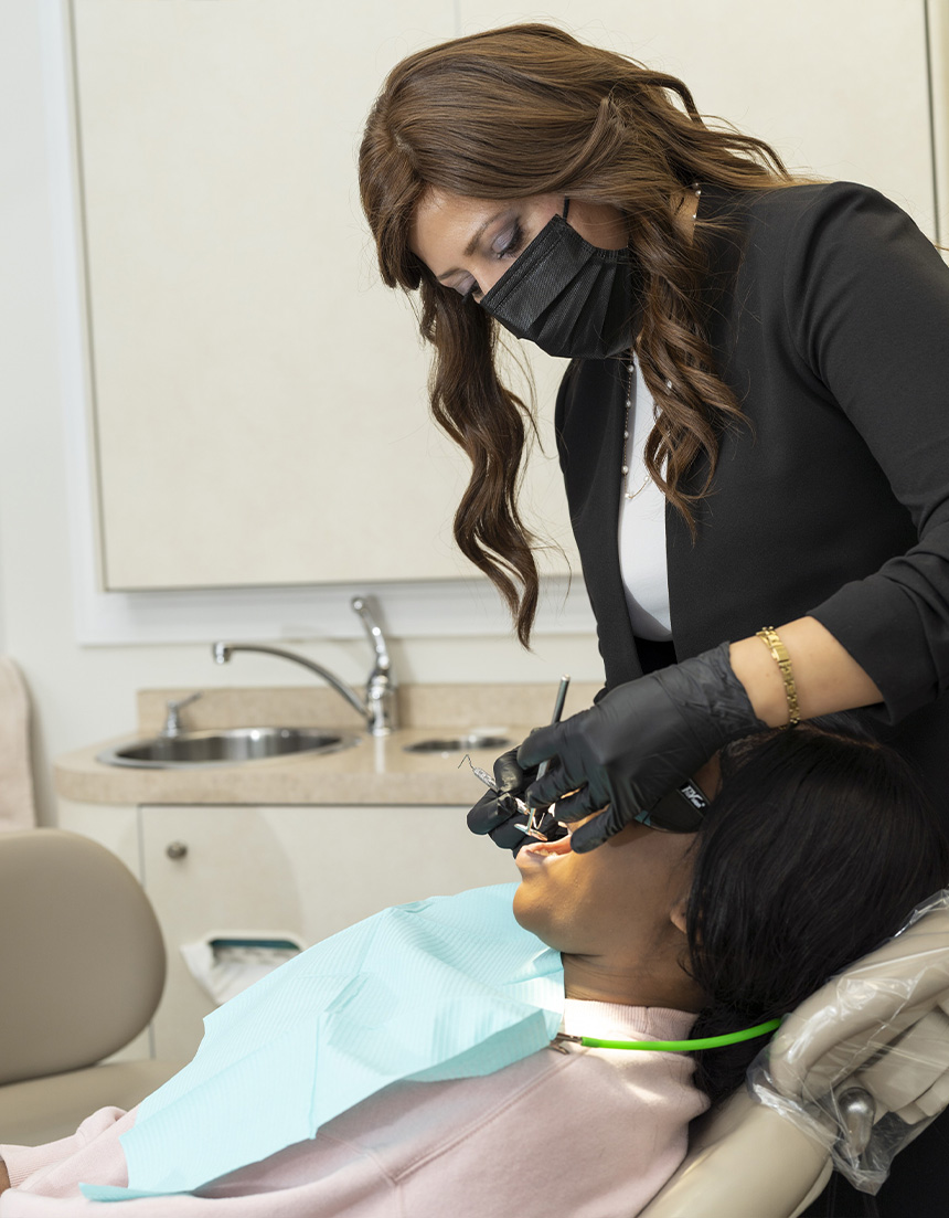 A comprehensive dental exam experience at Woodside Dental